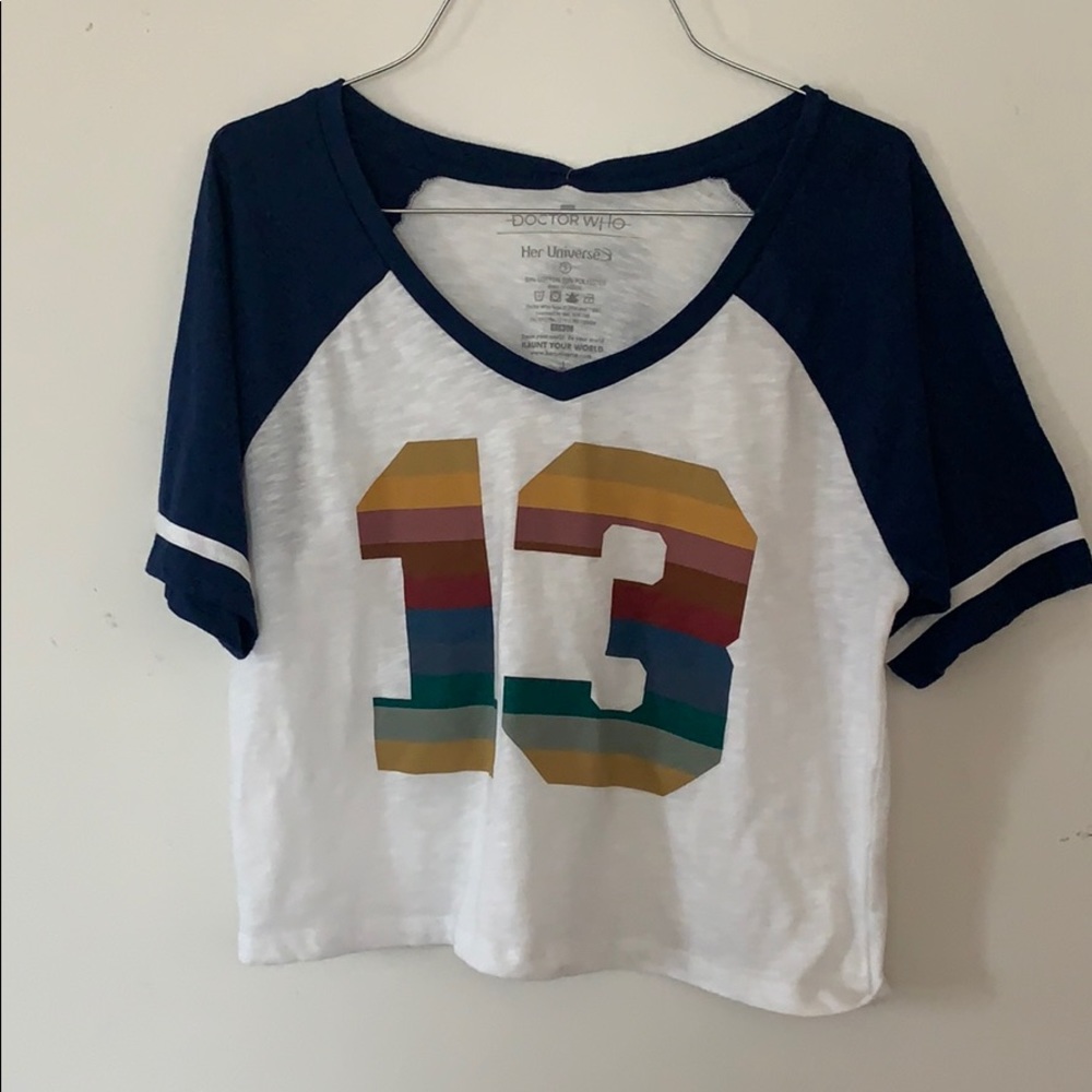 CUTE!! Doctor Who crop top